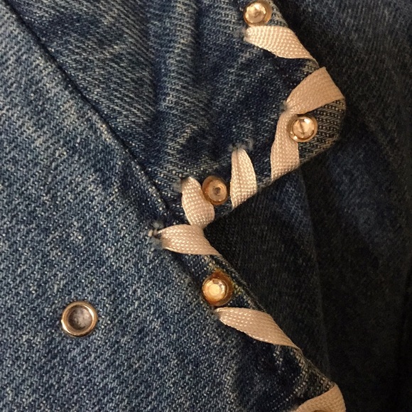 Vintage David David denim blazer - Picture 8 of 9